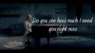 Avril Lavigne  When Youre Gone with lyrics HD [upl. by Esteban]