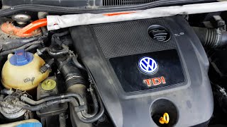 Jattaque le moteur   Golf 4 GTI TDI  2 [upl. by Dnomhcir]