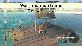 Breath of the Wild  Sunken Treasure Main Side Mission [upl. by Ardnas]