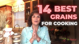 14 Best Grains to Use for Cooking  What are the Healthiest Grains [upl. by Ailemac27]