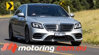 2018 MercedesBenz S 350d Review  motoringcomau [upl. by Aneehsat]