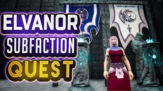 Elvanor Subfaction Quest  Age of Calamitous Conan Exiles [upl. by Irep]