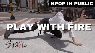 KPOP IN PUBLIC  Hyunjin quotPlay With Fire Feat Yacht Moneyquot 원곡  Sam Tinnesz  Deyna Cover [upl. by Dimitri]