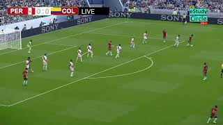 🔴PERÚ vs COLOMBIA EN VIVO  Eliminatorias Sudamericanas 2024  Partido En vivo Ahora simulación [upl. by Einnok]