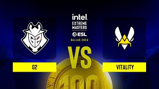 G2 vs Vitality  IEM Dallas 2024  Group A [upl. by Osner]