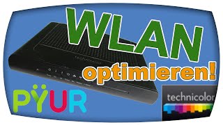 Technicolor TC7200 WLAN verbessern Pyur Router [upl. by Eerej735]