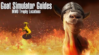 Goat MMO Simulator  All 20 Golden Goat Trophies Locations [upl. by Eissat]