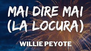 Willie Peyote  MAI DIRE MAI LA LOCURA TestoLyrics Sanremo 2021 [upl. by Ariew]