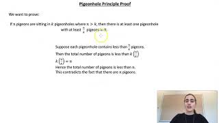 Pigeonhole Principle Proof [upl. by Aicenev]