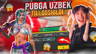 😱 PUBGA UZBEK TILI QO’SHILDI  ❤️‍🩹 [upl. by Enirtak]