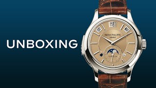 Unboxing An 850000 Watch  Patek Philippe 5207P Tourbillon Minute Repeater Perpetual Calendar [upl. by Anirrak]