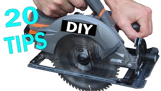 20 Circular Saw Tips for Beginners [upl. by Crissie322]