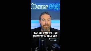 Importance of Planning Marketing Ahead [upl. by Tekcirk]