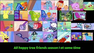 All Happy tree friends season 1 episodes at same time [upl. by Lyontine]