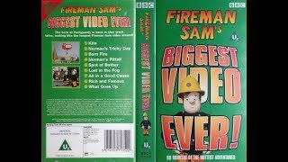 Fireman Sams Biggest Video Ever VHS 2001 [upl. by Weikert]