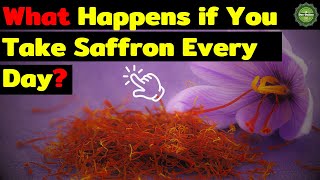 WAKE UP to the 14 AMAZING Health Benefits of Saffron [upl. by Nnadroj]