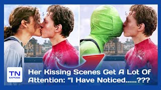 Zendaya and Tom Holland Spotted Kissing and Hugging at Running Scene Full Video [upl. by Jaymie538]