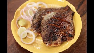 Pomfret Recheado  Sanjeev Kapoor Khazana [upl. by Manley]