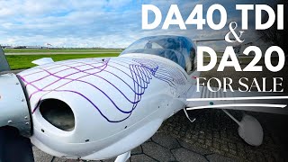 DIAMOND DA40 TDI amp DA20 KATANA FOR SALE [upl. by Graf]