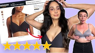 Honeylove VNeck Bra Review  The Perfect Wireless Lifting Bra Comfort and Support [upl. by Ebag739]