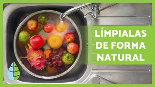 Cómo DESINFECTAR FRUTAS y VERDURAS naturalmente💧🍎🥬 [upl. by Nagle17]