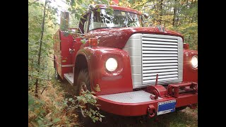 Big Trucks International Loadstar 1700 4x4 Ex Fire Truck  Odd Man Out  Ep 16 [upl. by Enetsuj139]