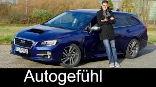 Allnew Subaru Levorg Legacy wagonestate FULL REVIEW test driven 2016  Autogefühl [upl. by Sillaw]