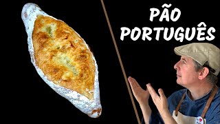 Pão Português  Um clássico  Com fermento natural  Aproveite este sabor [upl. by Atwahs]