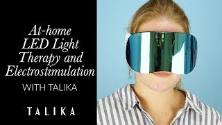 AtHome LED and Electrostimulation With Talika  Talika Genius LED Light Mask [upl. by Ettena]