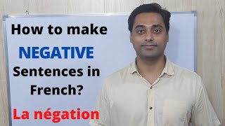 Simple Negations  part 2 French Essentials Lesson 14 [upl. by Adlesirg]