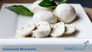 Homemade Mozzarella [upl. by Sinclare689]