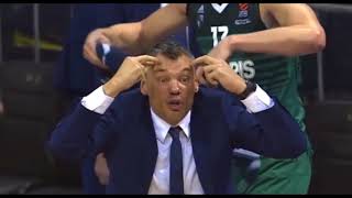 ValenciaZalgiris 6371 Jasikevicius still cant believe Milaknis did it again [upl. by Lynsey]