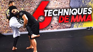 6 TECHNIQUES DE MMA FT SO COACHING [upl. by Sunny]