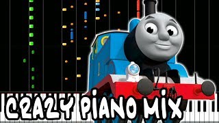 Crazy Piano THOMAS THE TANK ENGINE Theme [upl. by Annitsirhc]