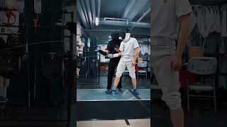 펜싱의 계절 플뢰레 레슨 Fencing lesson with Chinese fencer FENCING SEASON [upl. by Gnauq]