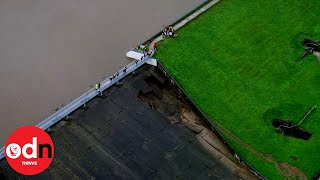 Whaley Bridge Dam Collapse Town Evacuated Over Flood Fears [upl. by Noy]