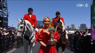 Lexus Melbourne Cup Day  Trophy Ceremony [upl. by Ecirbaf955]