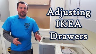 Adjusting IKEA Drawer Fronts and Removal [upl. by Bivins310]