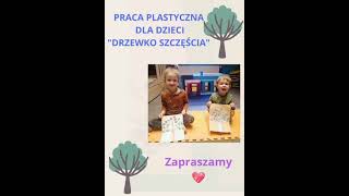 quotDrzewko szczęściaquot  praca plastyczna dla dzieci 🌳💜 [upl. by Freda236]