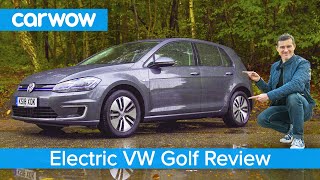 Volkswagen eGolf 2020 review  is this now the best value electric car [upl. by Sabian]