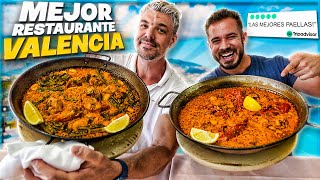 EL MEJOR RESTAURANTE A PIE DE PLAYA de VALENCIA según TRIPADVISOR 🏖️ ¿SON LAS MEJORES PAELLAS 🥘 [upl. by Worthy]