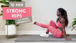 10 MINUTE HIP FLEXOR STRENGTHENING EXERCISES [upl. by Legge]