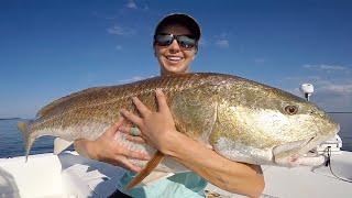 How To Catch RED DRUM Redfish  Docks amp Grass Flats [upl. by Clardy573]