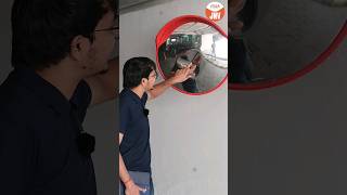 Use of Convex Mirror in Parking science physics physicsfun [upl. by Wolliw]