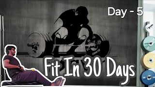 30 Min Rowing Machine  Day  5  Fit In 30 Days ChallengeWinter Arc Challenge [upl. by Arayt]