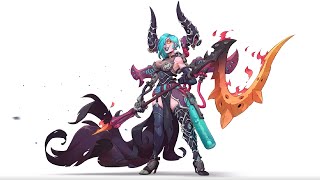 Duelyst II  General art update [upl. by Oicul]