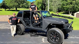 Jeep JK WranglerStarwood MotorsNemesis inner fenders and more [upl. by Nerual466]