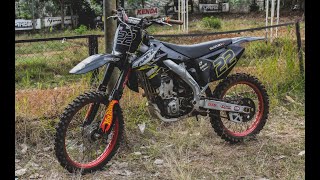 REVIEW SUZUKI RMZ250  SPECIAL ENGINE [upl. by Alyose]