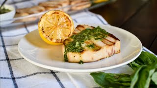 Best Grilled Swordfish Recipe [upl. by Poppo]