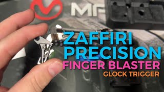 Glock Trigger Upgrade Zaffiri Precision “Finger Blaster” [upl. by Kapeed]